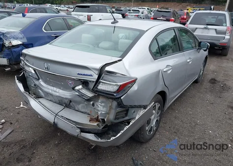 2015 Honda Civic Hybrid z USA, uszkodzony, nr VIN 19XFB4F28FE000980